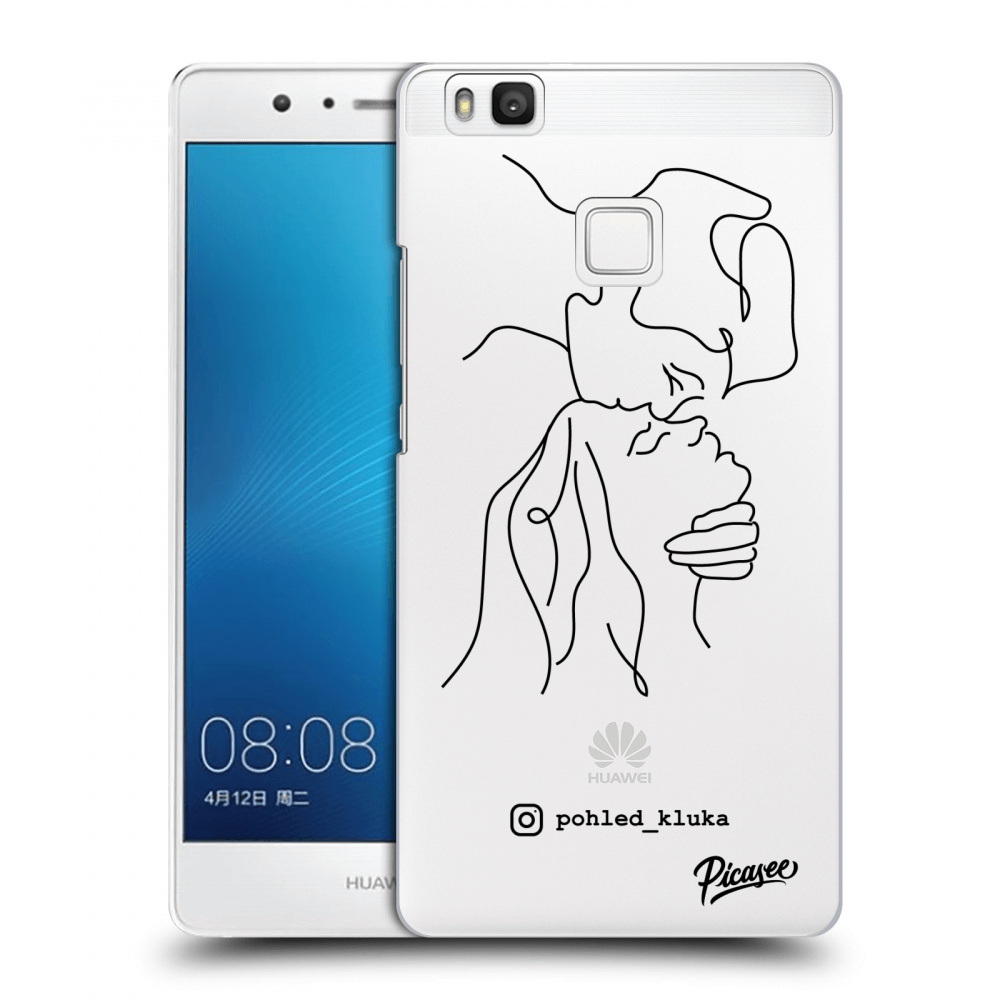 Picasee silikonový průhledný obal pro Huawei P9 Lite - Forehead kiss