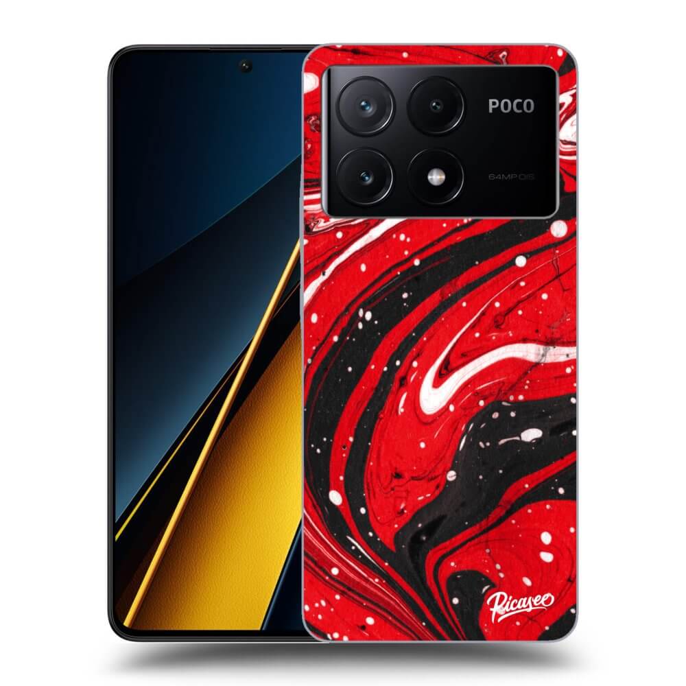 Picasee ULTIMATE CASE pro Xiaomi Poco X6 Pro - Red black