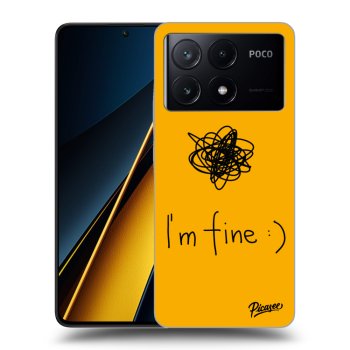 Obal pro Xiaomi Poco X6 Pro - I am fine