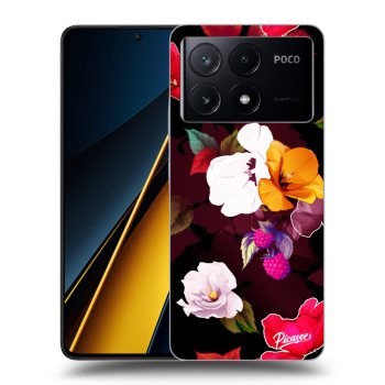 Obal pro Xiaomi Poco X6 Pro - Flowers and Berries