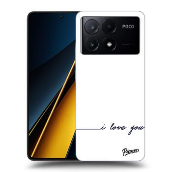 Obal pro Xiaomi Poco X6 Pro - I love you