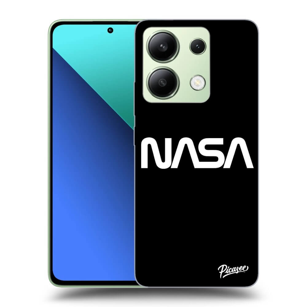 Silikonový černý Obal Pro Xiaomi Redmi Note 13 5G - NASA Basic