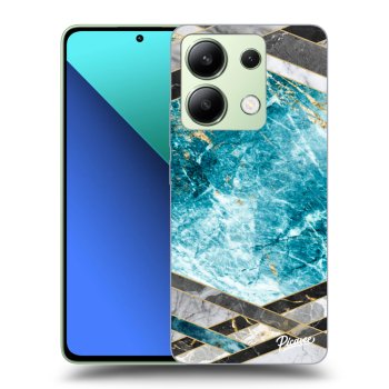Obal pro Xiaomi Redmi Note 13 5G - Blue geometry