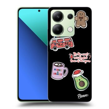 Obal pro Xiaomi Redmi Note 13 5G - Christmas Stickers
