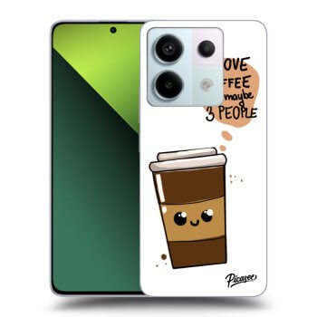Obal pro Xiaomi Redmi Note 13 Pro 5G - Cute coffee