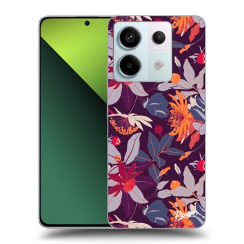Obal pro Xiaomi Redmi Note 13 Pro 5G - Purple Leaf
