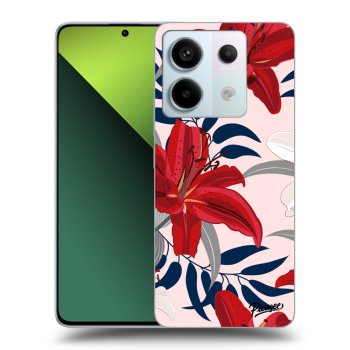 Obal pro Xiaomi Redmi Note 13 Pro 5G - Red Lily