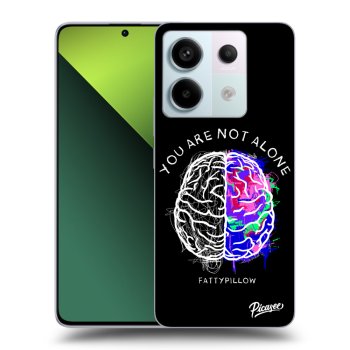 Obal pro Xiaomi Redmi Note 13 Pro 5G - Brain - White