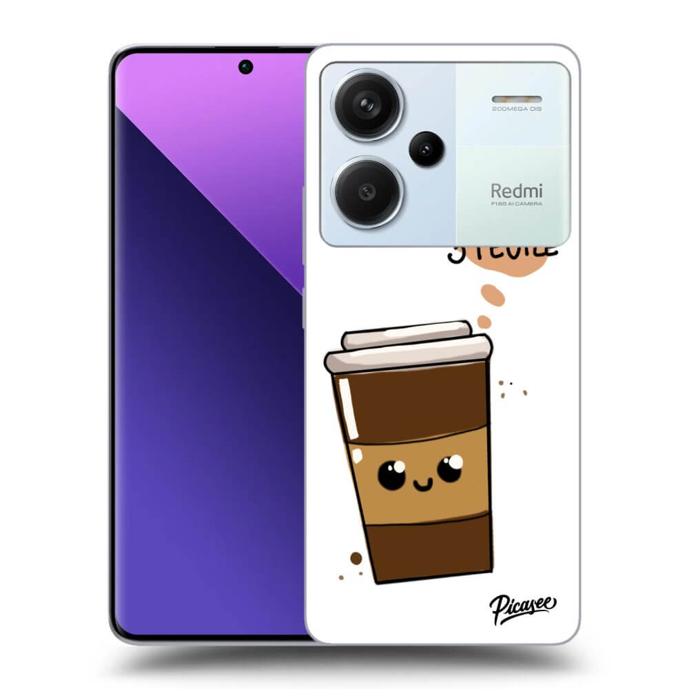 Picasee ULTIMATE CASE pro Xiaomi Redmi Note 13 Pro+ 5G - Cute coffee