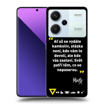 Obal pro Xiaomi Redmi Note 13 Pro+ 5G - Kazma - SVĚT PATŘÍ TĚM, CO SE NEPOSEROU