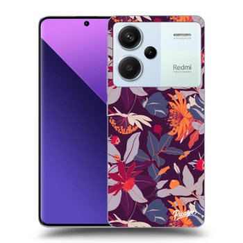 Obal pro Xiaomi Redmi Note 13 Pro+ 5G - Purple Leaf