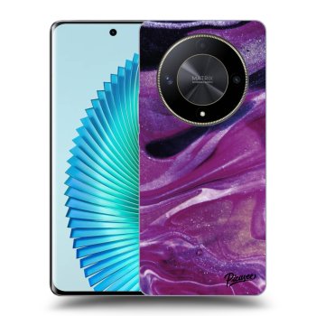 Obal pro Honor Magic6 Lite 5G - Purple glitter