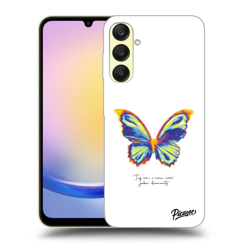 Picasee ULTIMATE CASE pro Samsung Galaxy A25 A256B 5G - Diamanty White