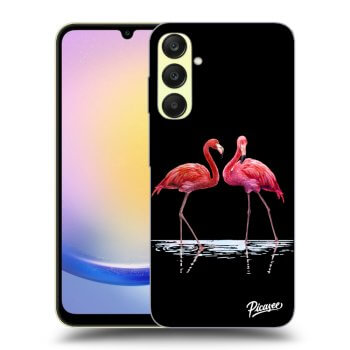 Picasee ULTIMATE CASE pro Samsung Galaxy A25 A256B 5G - Flamingos couple