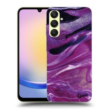 Obal pro Samsung Galaxy A25 A256B 5G - Purple glitter