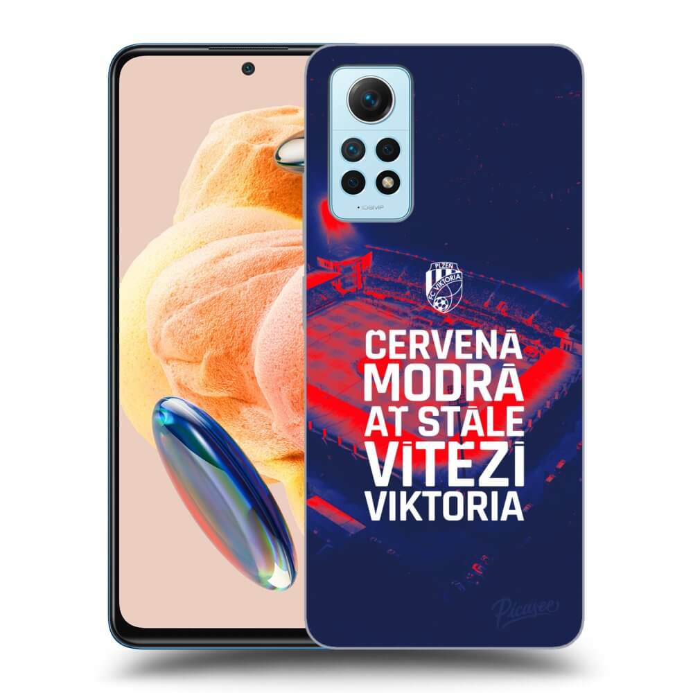 Picasee silikonový černý obal pro Xiaomi Redmi Note 12 Pro 4G - FC Viktoria Plzeň E