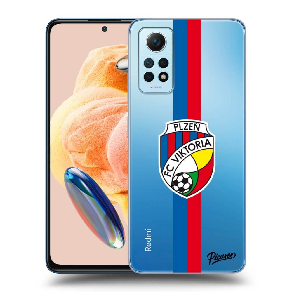 Picasee silikonový průhledný obal pro Xiaomi Redmi Note 12 Pro 4G - FC Viktoria Plzeň H