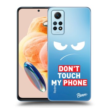 Obal pro Xiaomi Redmi Note 12 Pro 4G - Angry Eyes - Transparent