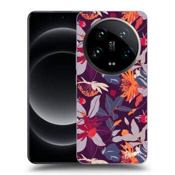 Obal pro Xiaomi 14 Ultra - Purple Leaf