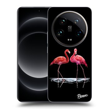 Obal pro Xiaomi 14 Ultra - Flamingos couple
