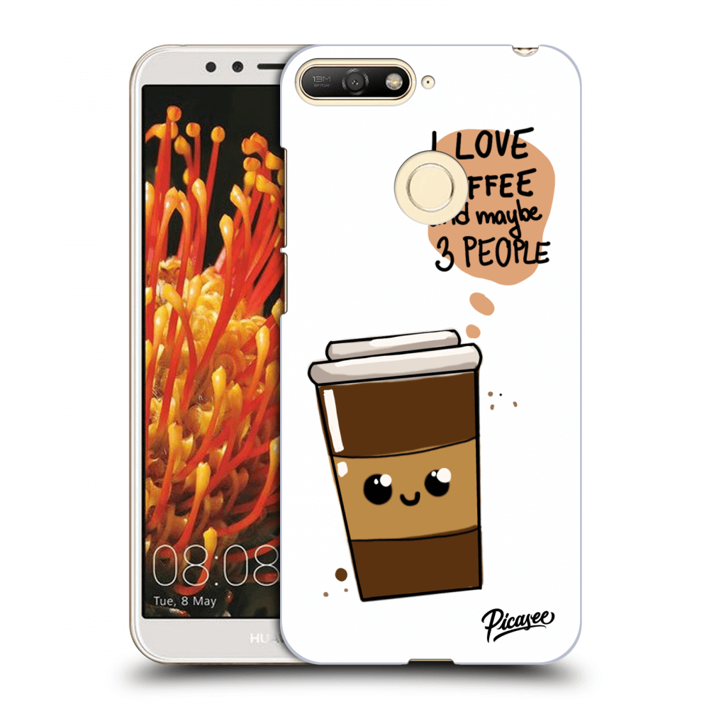 Picasee ULTIMATE CASE pro Huawei Y6 Prime 2018 - Cute coffee