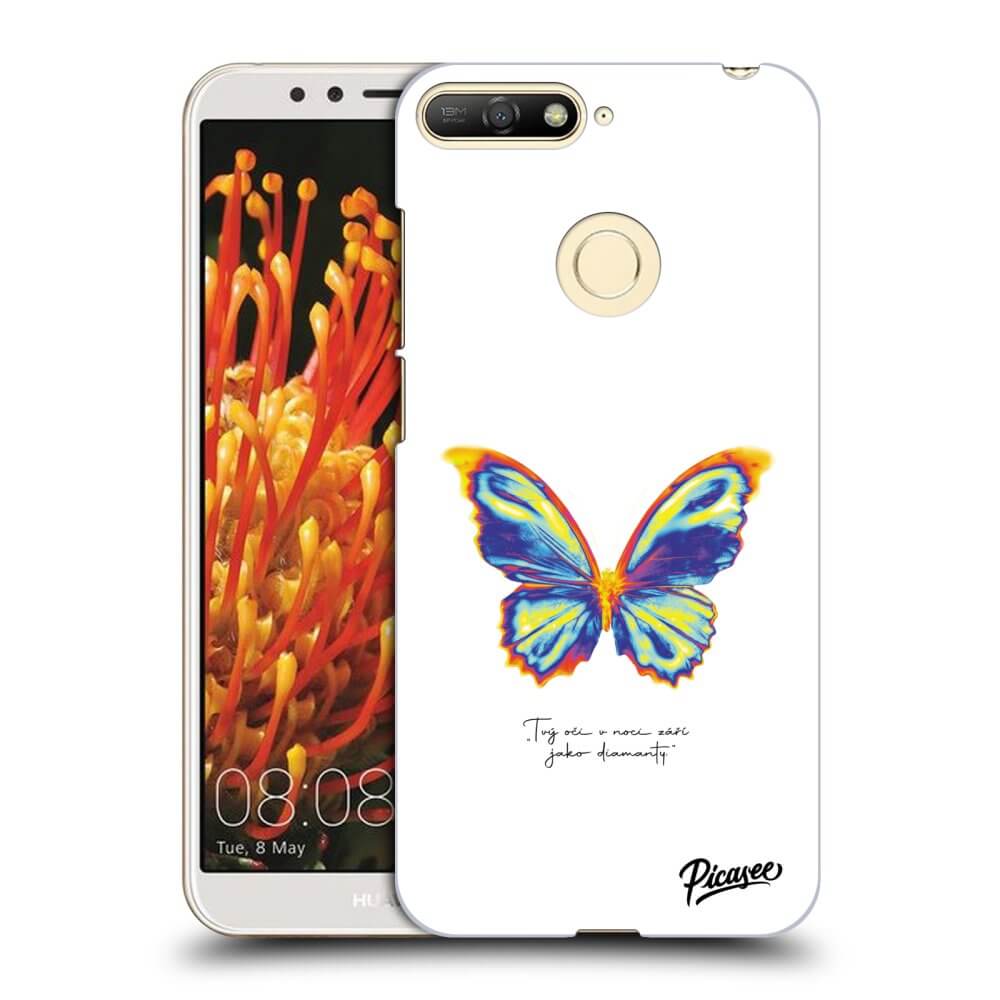 Picasee ULTIMATE CASE pro Huawei Y6 Prime 2018 - Diamanty White