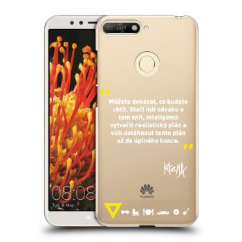 Obal pro Huawei Y6 Prime 2018 - Kazma - MŮŽETE DOKÁZAT, CO BUDETE CHTÍT