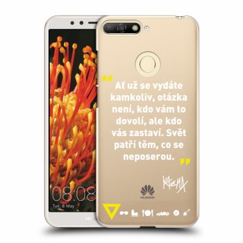 Obal pro Huawei Y6 Prime 2018 - Kazma - SVĚT PATŘÍ TĚM, CO SE NEPOSEROU