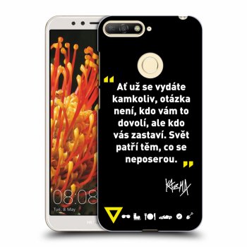 Obal pro Huawei Y6 Prime 2018 - Kazma - SVĚT PATŘÍ TĚM, CO SE NEPOSEROU