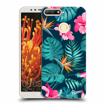 Obal pro Huawei Y6 Prime 2018 - Pink Monstera