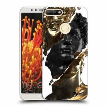 Picasee ULTIMATE CASE pro Huawei Y6 Prime 2018 - Gold - Black