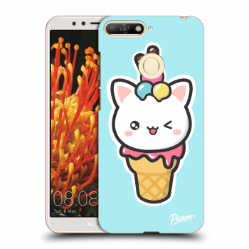 Picasee ULTIMATE CASE pro Huawei Y6 Prime 2018 - Ice Cream Cat