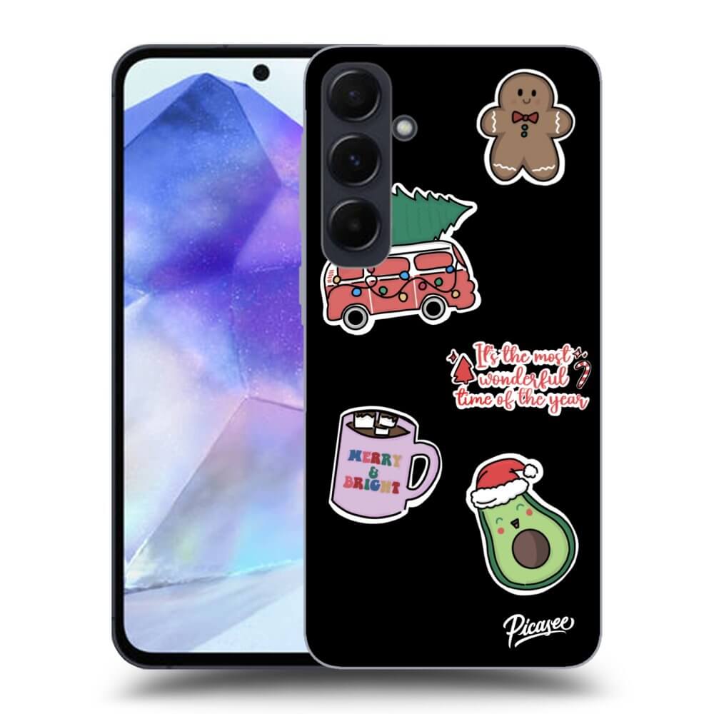 Picasee ULTIMATE CASE pro Samsung Galaxy A55 5G A556B - Christmas Stickers