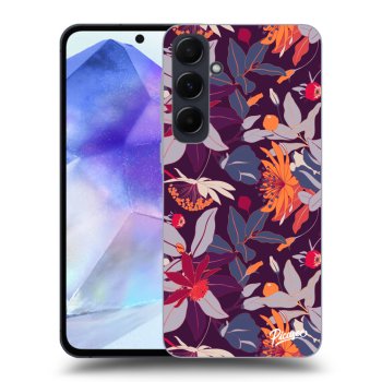 Obal pro Samsung Galaxy A55 A556B - Purple Leaf