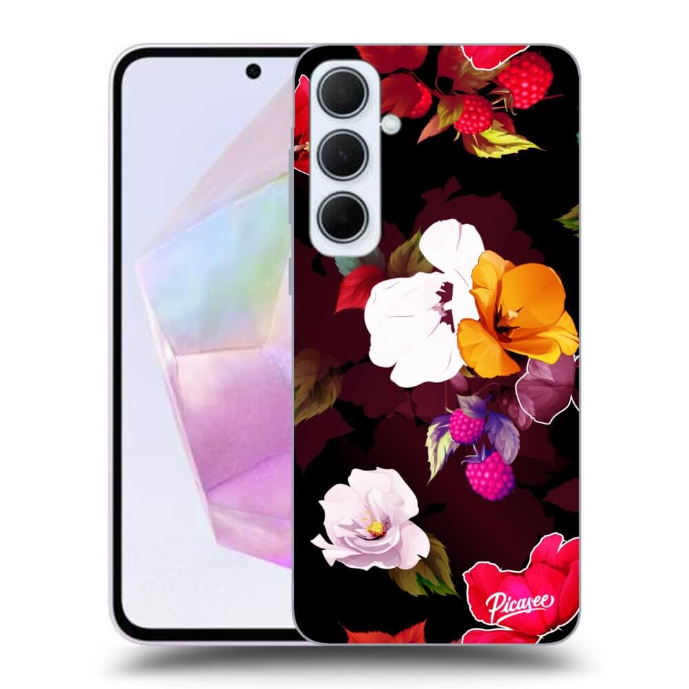 Picasee ULTIMATE CASE pro Samsung Galaxy A35 5G A356B - Flowers and Berries