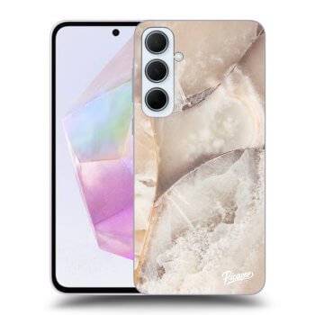 Picasee ULTIMATE CASE pro Samsung Galaxy A35 A356B - Cream marble