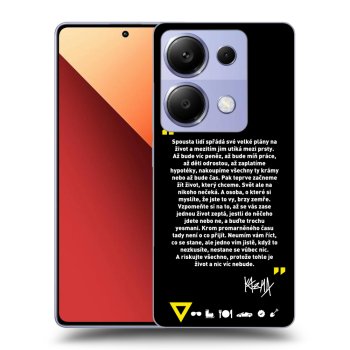 Obal pro Xiaomi Redmi Note 13 Pro 4G - Kazma - BUĎTE TROCHU YESMANI