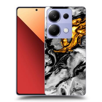 Obal pro Xiaomi Redmi Note 13 Pro 4G - Black Gold 2