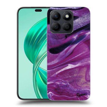 Obal pro Honor X8b - Purple glitter