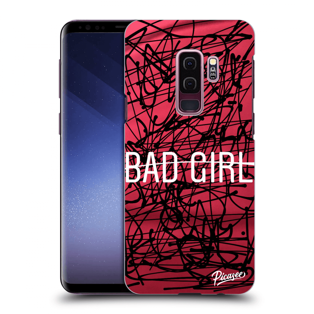 Picasee silikonový průhledný obal pro Samsung Galaxy S9 Plus G965F - Bad girl