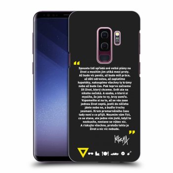 Obal pro Samsung Galaxy S9 Plus G965F - Kazma - BUĎTE TROCHU YESMANI