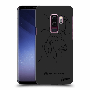 Picasee silikonový černý obal pro Samsung Galaxy S9 Plus G965F - Forehead kiss