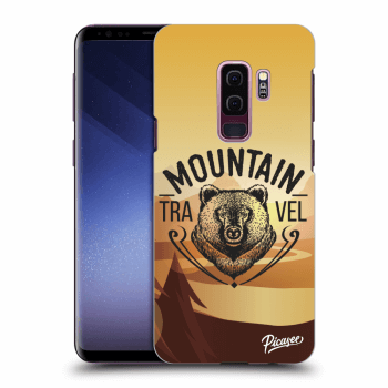 Picasee silikonový černý obal pro Samsung Galaxy S9 Plus G965F - Mountain bear