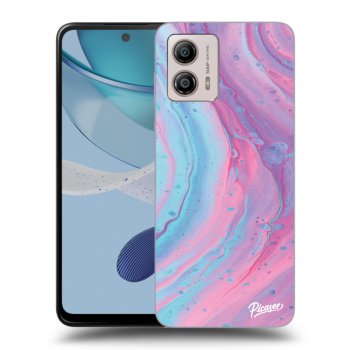 Obal pro Motorola Moto G53 5G - Pink liquid