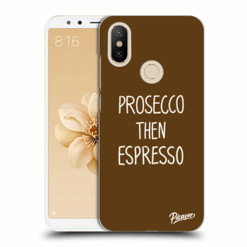 Picasee silikonový mléčný obal pro Xiaomi Mi A2 - Prosecco then espresso