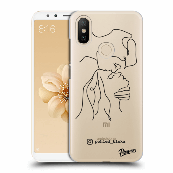 Picasee silikonový průhledný obal pro Xiaomi Mi A2 - Forehead kiss