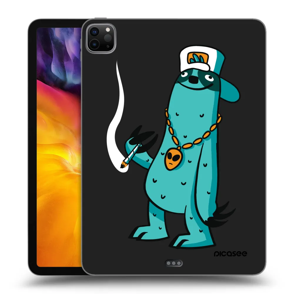 Picasee silikonový černý obal pro Apple iPad Pro 11" 2024 (7.gen.) - Earth - Je mi fajn