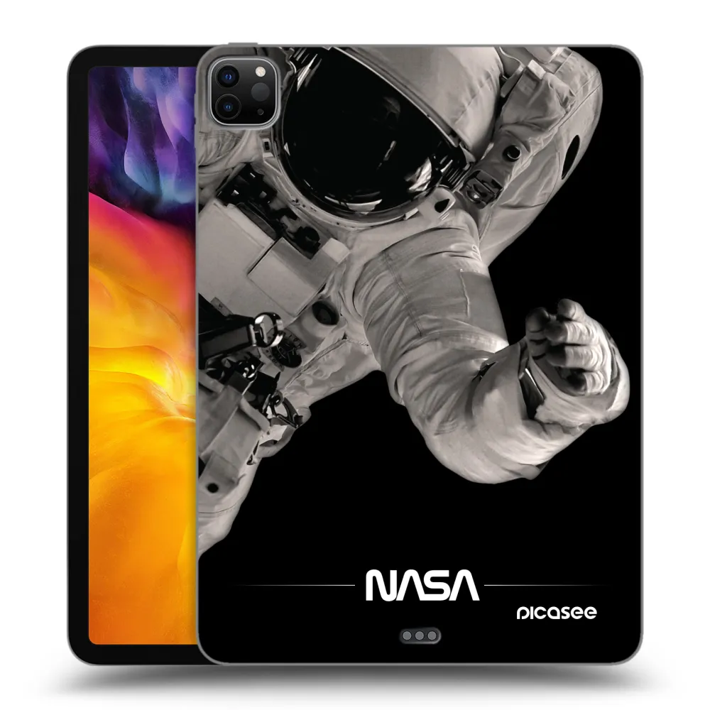 Picasee silikonový černý obal pro Apple iPad Pro 11" 2024 (7.gen.) - Astronaut Big