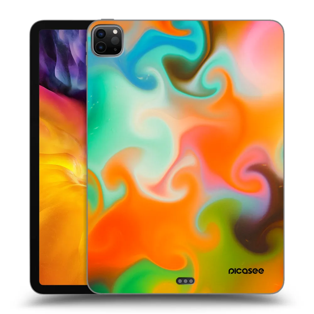 Picasee silikonový černý obal pro Apple iPad Pro 11" 2024 (7.gen.) - Juice