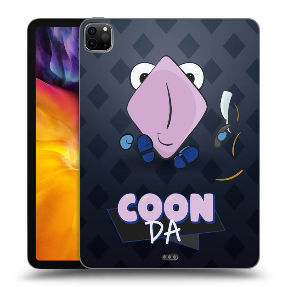 Picasee silikonový černý obal pro Apple iPad Pro 11" 2024 (7.gen.) - COONDA holátko - tmavá